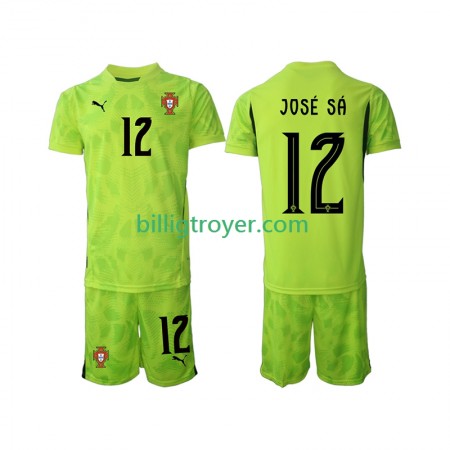 Billige Fotballdrakter Portugal Jose Sa 12 Keeper Barn Hjemmedraktsett 2025 Kortermet